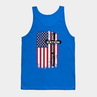 One Nation Under Yahweh Tank Top